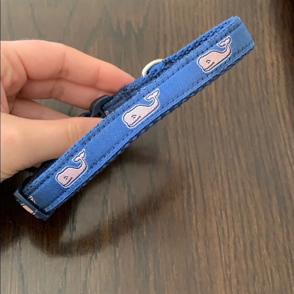 Vineyard vines dog collar